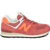 New Balance Sneakers New Balance 574 Rosso Arancione