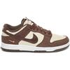Nike Sneakers Donna Nike Dunk Low Suede Marrone Bianco
