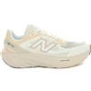 New Balance Sneakers Uomo New Balance Trainer White Contrasts Beige Bianco
