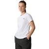 The North Face T-Shirt Simple Dome Donna Bianco