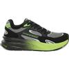 Emporio Armani 7 Sneakers Uomo Emporio Armani 7 Crusher Sonic Mix Nero Grigio Lime