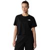 The North Face T-Shirt Donna The North Face Crome Simple Dome Nero