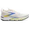 Brooks Scarpa da Running Uomo Brooks Glycerin Flex Bianco Azzurro Giallo