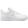 Nike Sneakers Donna Nike Air Force 1 '07 Bianco Argento