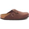 Birkenstock Ciabatta Boston Uomo Marrone