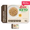 Love Keto Fusilli Proteici Salsa Tartufata E Funghi 150 Grammi Kit 2 Pezzi