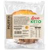Love Keto Muffin Con Gocce Di Cioccolato 60 Grammi 1 Pezzo