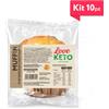 Love Keto Muffin Con Gocce Di Cioccolato 60 Grammi Kit 10 Pezzi