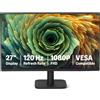 Amazon Basics Monitor per Computer da 27 Pollici 120 Hz, FHD 1080 P, HDMI, DP...