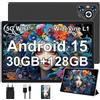 Dghrti Tablet 30GB RAM 128GB ROM+TF 2TB Espandibile, 10 Pollici+8000mAh, WIFI...