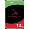 Seagate IronWolf 12TB, Unità disco interna, 3.5", SATA 6 GB/s, Data Rescue Se...