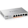 Zyxel Switch PoE 5 Porte | Unmanaged MultiGigabit Switch Ethernet 2.5 Gigabit...