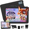 DMOAO Tablet Bambini 10 Pollici Android 15 con 30GB RAM, 5G WiFi 6, 64GB ROMT...