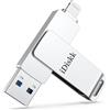 iDiskk 512GB Chiavetta lightning USB per iPad/iPhone Mac e PC, Chiave fotogra...