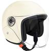 Zunishaone Caschi da moto - 65 cm ABS semi-facciale ciclomotore, equipaggiamento di protezione traspirante | per scooter, sport bike, pendolarismo, avventure all'aria aperta, uomini, donne, adolescenti