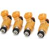 TOTMOX 4 iniettori di carburante per auto per M-arine Y-amaha F150 150 HP 4 tempi fuoribordo M-itsubishi C-hrysler S-peedway D-odge S-tratus CDH275, MD319792, 150 HP