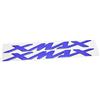 Acouto Adesivi Emblema 3D, Decalcomania Badge Moto per XMAX 125 250 400, Plastica Flessibile, Decalcomania Badge Moto, Impermeabile (BLUE)