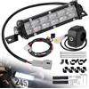 BIUGERCN Faro LED Moto in Alluminio Impermeabile 12V Universale per Motocross Enduro