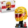 LEGO Editions Scuderia Ferrari HP Lewis Hamilton Helmet F1 Merchandise Disp...
