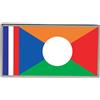 Spilla Adesiva Con La Bandiera Della Réunion