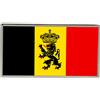 Staatsvlag Van Belgio (Belgio) Distintivo di Bandiera Lapel Pin