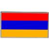 Spilla Con Risvolto Bandiera Armenia, Distintivo Con Fibbia A Farfalla, 23mm