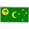 Cocos (Keeling) Isole Distintivo di Bandiera Lapel Pin