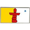 Spilla Adesiva Bandiera Nunavut (Canada)