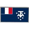 Spilla Della Bandiera Dei Territori Meridionali E Antartici Francesi