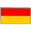 Spilla a Risvolto Bandiera Burgenland Austria Con Castone Farfalla 23mm