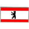 Berlin (Germany) Bandiera Distintivo Per Risvolto Spilla Con Farfalla 23mm