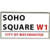 Spilla A Cravatta Rettangolare Con Insegna Stradale Soho Square