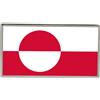 Spilla a Pin Con Bandiera Della Groenlandia