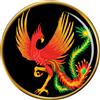 Cinese Phoenix Distintivo di Lapel Pin