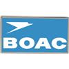 Boac British Overseas Airways Corporation Rettangolo Spilla Badge