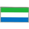 Sierra Leone Distintivo di Bandiera Lapel Pin