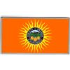 Spilla Badge Con Bandiera Della Contea Di Orange CA (USA)