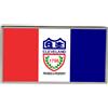 Cleveland OH (USA) Spilla Risvolto Flag Badge, Fermaglio Farfalla, 23mm x 13mm