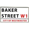 Spilla A Forma Di Recatangolo Con Insegna Di Baker Street