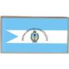 Bandiera Argentina Corrientes Spilla da Risvolto Con Fibbia Farfalla 23mm