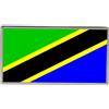 Spilla A Forma Di Bandiera Della Tanzania