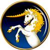 Spilla A Forma Di Unicorno