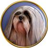 Lhasa Apso Cane Distintivo di Lapel Pin