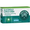 CARLO ERBA OTC Srl Glicerolo Bambini 1375 Mg Supposte 18 Supposte