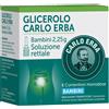 JOHNSON&JOHNSON Glicerolo Carlo Erba Bambini 2,25g soluzione rettale 6 contenitori monodose