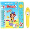 Aumotop Libro Parlante per Apprendimento Elettronico Libro Sonoro Interattivo Educativo per Bambini Dai 3 Ai 6 Anni Materiale ABS 1 unità
