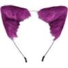 Celanisai Orecchie di gatto, orecchie di gatto, cerchietto per capelli, realizzato a mano, volpe, orecchie di gatto, fascia per cosplay, costume per feste per bambini e adulti