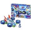 PJ Masks: Eroi Super Power, PJ Explo-mobile, veicolo convertibile con 3 modalità, luci e suoni, giocattoli dei Superpigiamini