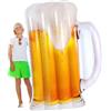 Generisch Amaca Galleggiante - Tazza da Birra Gonfiabile per Piscina | Amaca, Comoda Piscina Gonfiabile per Adulti Vacanza Pausa, Spiaggia Estiva Relax Galleggiante