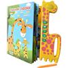 Generico Libri Sonori - Libri in Russo per Bambini - Giocattolo Educativo Interattivo per Casa Pratica di Lettura e Viaggio per Ragazze e Bambini